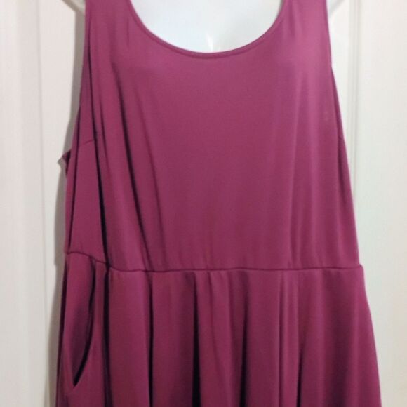 Torrid Purple Sleeveless Scoop Neck Sundress - Picture 3 of 12